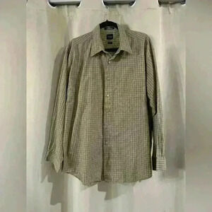 Men’s Plaid Arrow Button Down